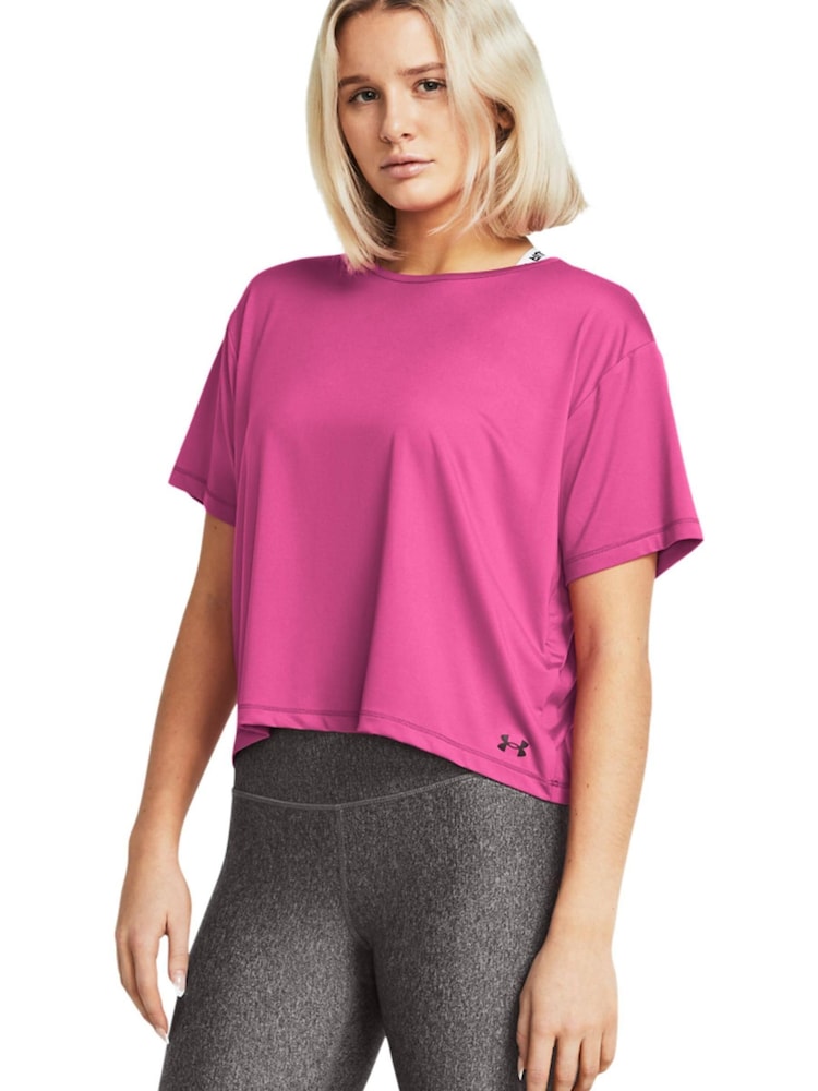 rožnata/črna - Under Armour Motion kratek rokav; s kratkimi rokavi majica - Slika 1 iz 4