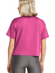 rožnata/črna - Under Armour Motion kratek rokav; s kratkimi rokavi majica - Slika 2 iz 4
