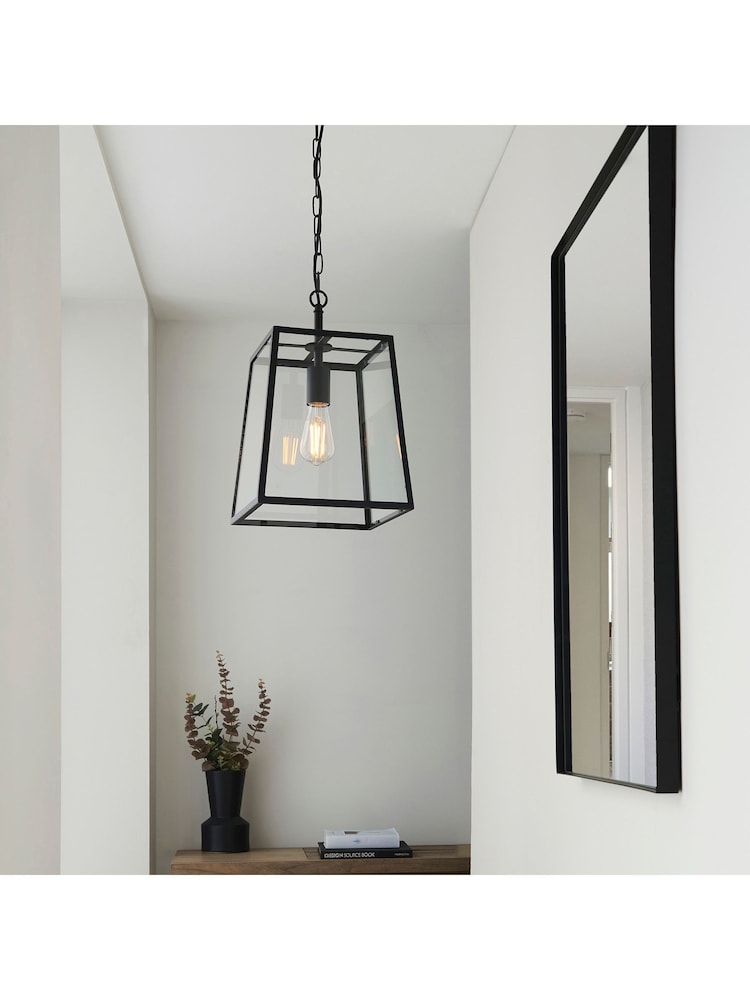 Gallery Home Black Hemp 1 Bulb Pendant Ceiling Light - Image 1 of 3