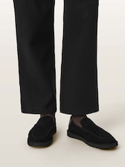 AllSaints Black Slix Loafers - Image 1 of 6
