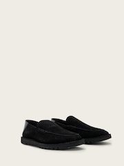 AllSaints Black Slix Loafers - Image 3 of 6