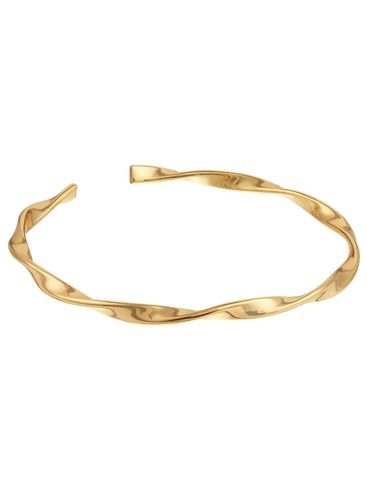 Orelia London Ribbon Twist Bangle - Image 1 of 3 Orelia London Ribbon Twist Bangle - Image 1 of 3