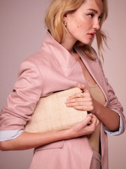 Pink Linen Blazer - Image 4 of 7