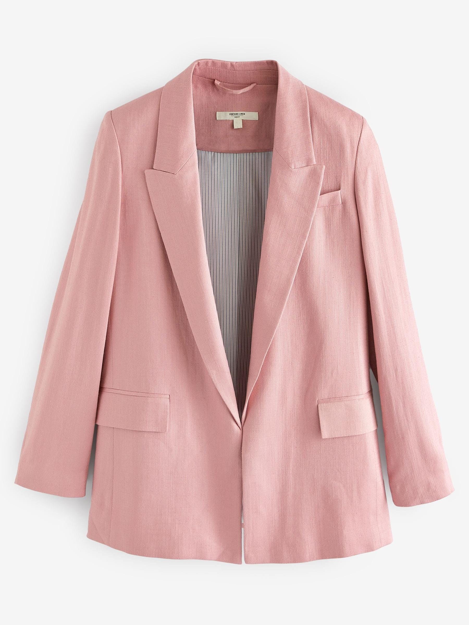 オリジナル Buy Luxembourg Next from Blazer Linen Pink Clothing