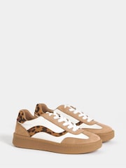 Simply Be Natural Extra Wide Fit Chunky Retro Trainers - Image 2 of 4