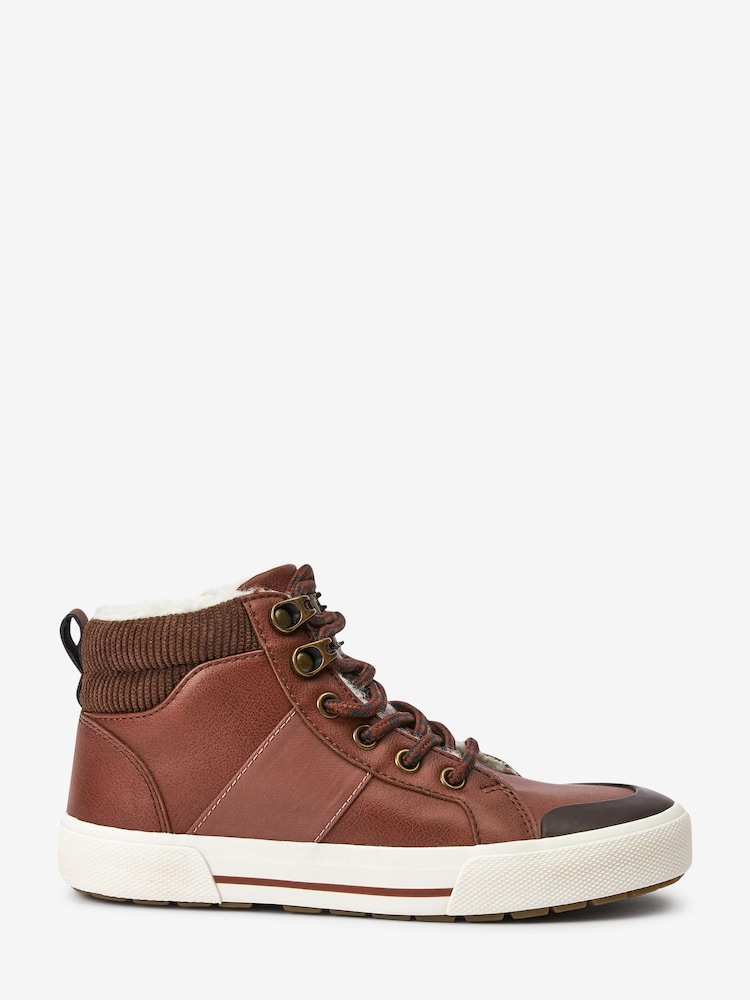 Tan Brown Wide Fit (G) Thinsulate™ Lined Boots - Image 1 of 5