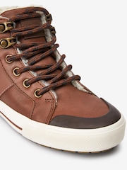 Tan Brown Wide Fit (G) Thinsulate™ Lined Boots - Image 5 of 5
