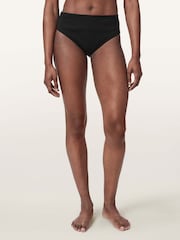 AllSaints Black Mylah Knikers - Image 1 of 6