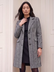 Roman Petite Herringbone Smart Coat - Imagen 1 de 4