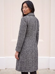 Roman Petite Herringbone Smart Coat - Imagen 3 de 4