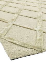 Asiatic Rugs Gold Dixon Textured Geo Rug - Image 3 of 4