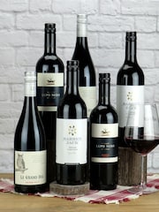 Le Bon Vin Set of 6 Relaxing Reds Wine Selection - Image 1 of 1