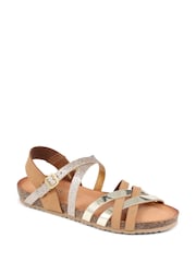 Van Dal Strappy Leather Sandals - Image 2 of 5