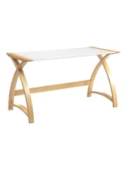 Jual Oak Helsinki Wooden Laptop Desk - Image 3 of 3
