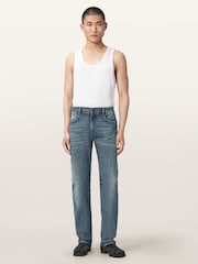 AllSaints Blue Sid Comfort Jeans - Image 3 of 9