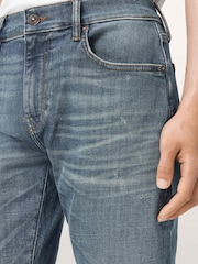 AllSaints Blue Sid Comfort Jeans - Image 7 of 9