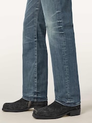 AllSaints Blue Sid Comfort Jeans - Image 8 of 9