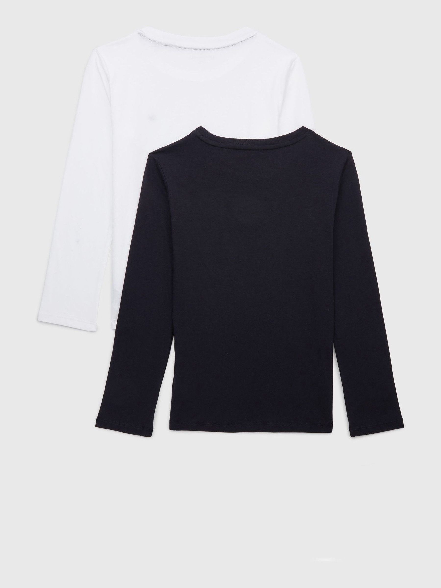 Buy Темно-синьо-білий - Tommy Hilfiger Original лонгслів 100% Cotton  футболки 2 набір з сайту Next Ukraine