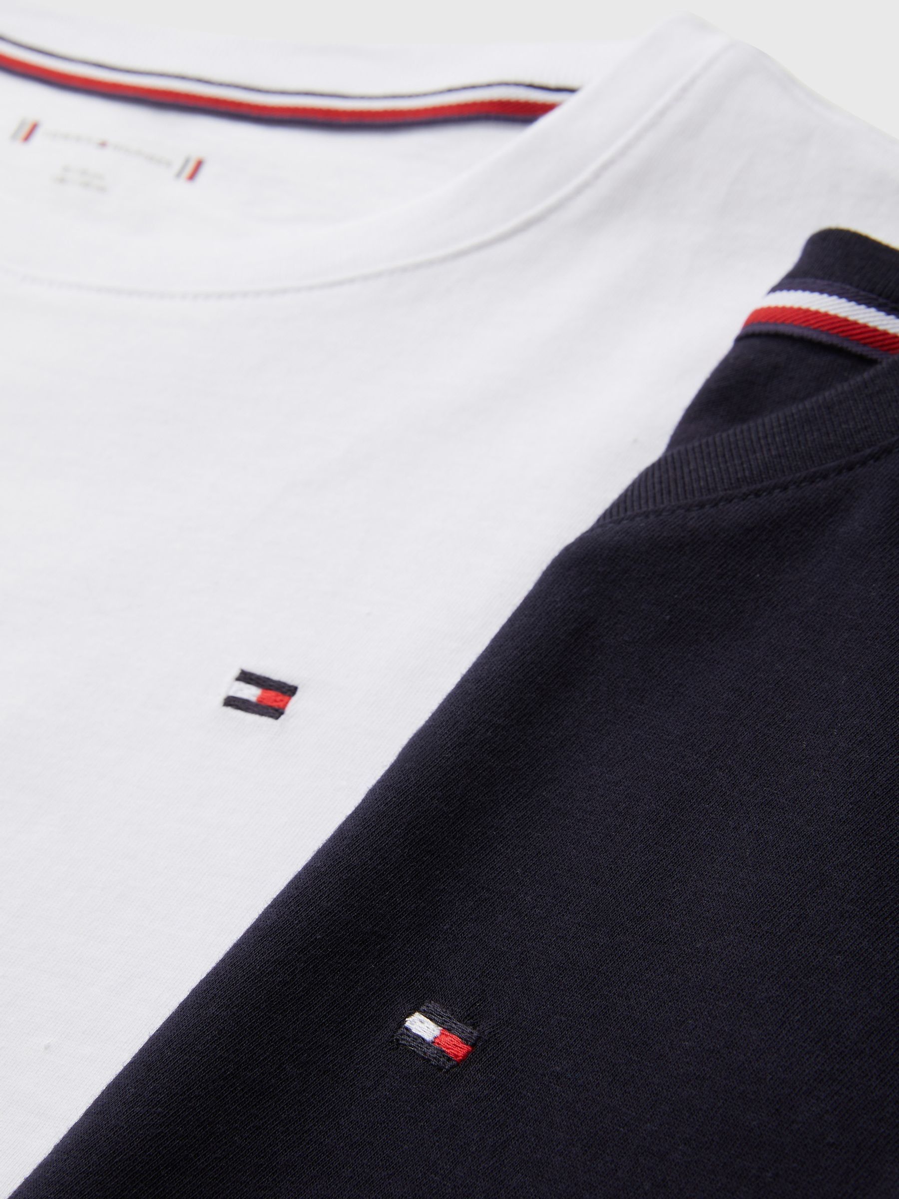 Navy blue tommy hilfiger shirt cheap