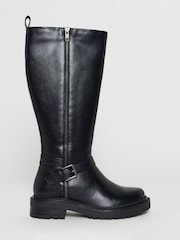Simply Be Zip Detail Knee High Boots - صورة 2 من 4