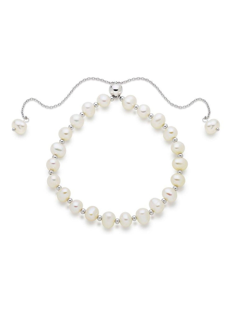 Beaverbrooks Fresh Water Cultured Pearl Bracelet - Image 1 of 3