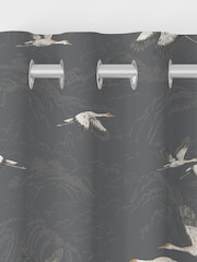 Laura Ashley Steel Animalia Made to Measure Curtains - Image 7 of 9