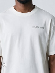 Religion White Solidarite T-Shirt - Image 5 of 5