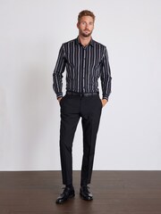 Black Slim Zip Trousers - Image 1 of 3