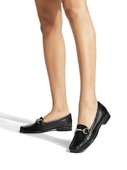 Kurt Geiger London Finsbury Trim Black Loafer Shoes - Image 1 of 5