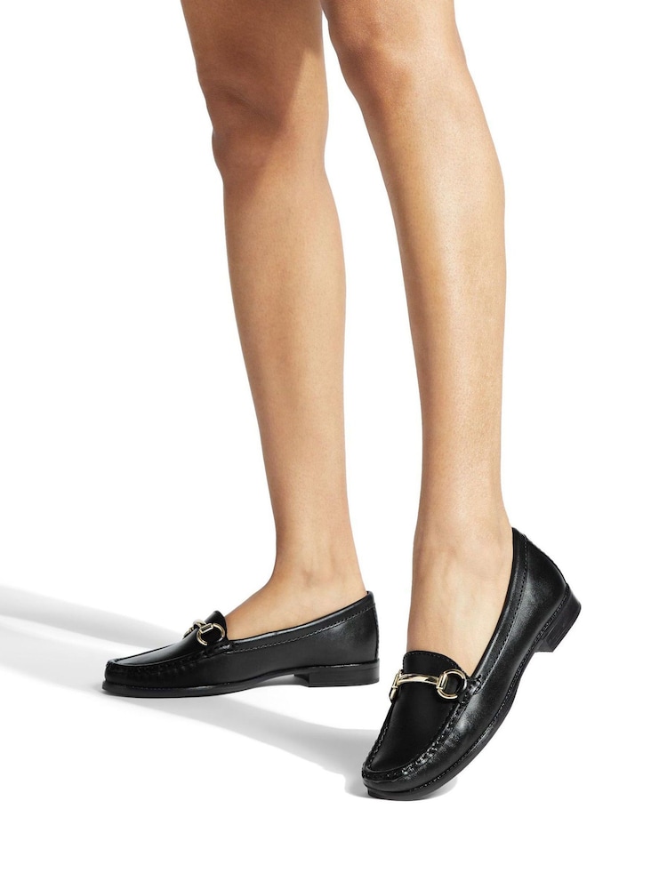 Kurt Geiger London Finsbury Trim Black Loafer Shoes - Image 1 of 5