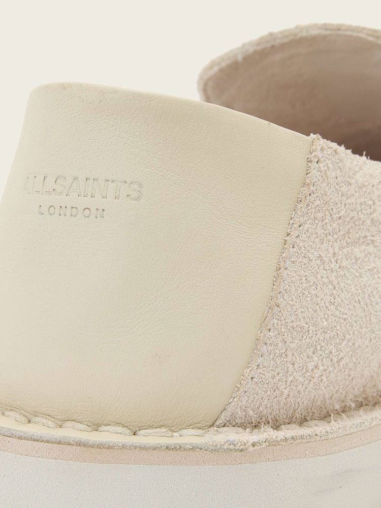 AllSaints White Slix Loafers - Image 7 of 7 AllSaints White Slix Loafers - Image 7 of 7