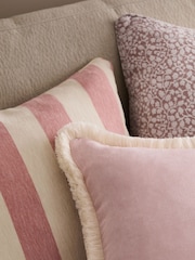 Set of 3 Blush Pink Cushions with Inserts - Image 3 of 3