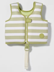Sunnylife Green Stripe Into The Wild Swim Vest - Image 3 of 5
