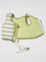 Sunnylife Green Stripe Into The Wild Swim Vest - Image 4 of 5