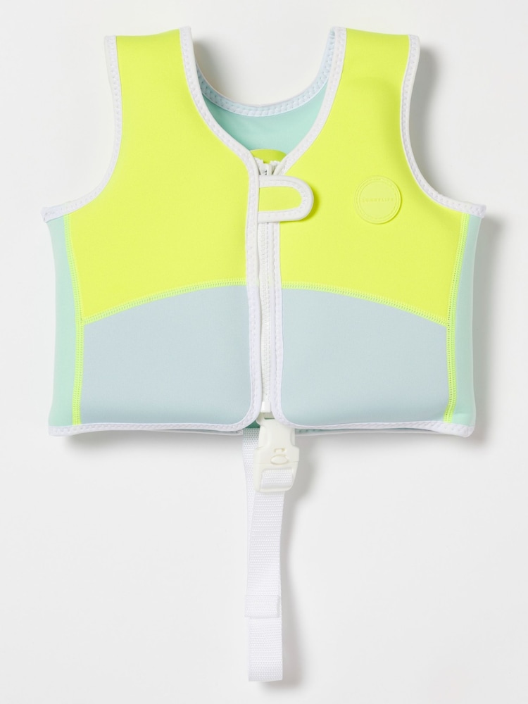 Sunnylife Green Stripe Into The Wild Swim Vest - Image 2 of 9