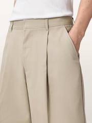 AllSaints Cream Castro Shorts - Image 3 of 7