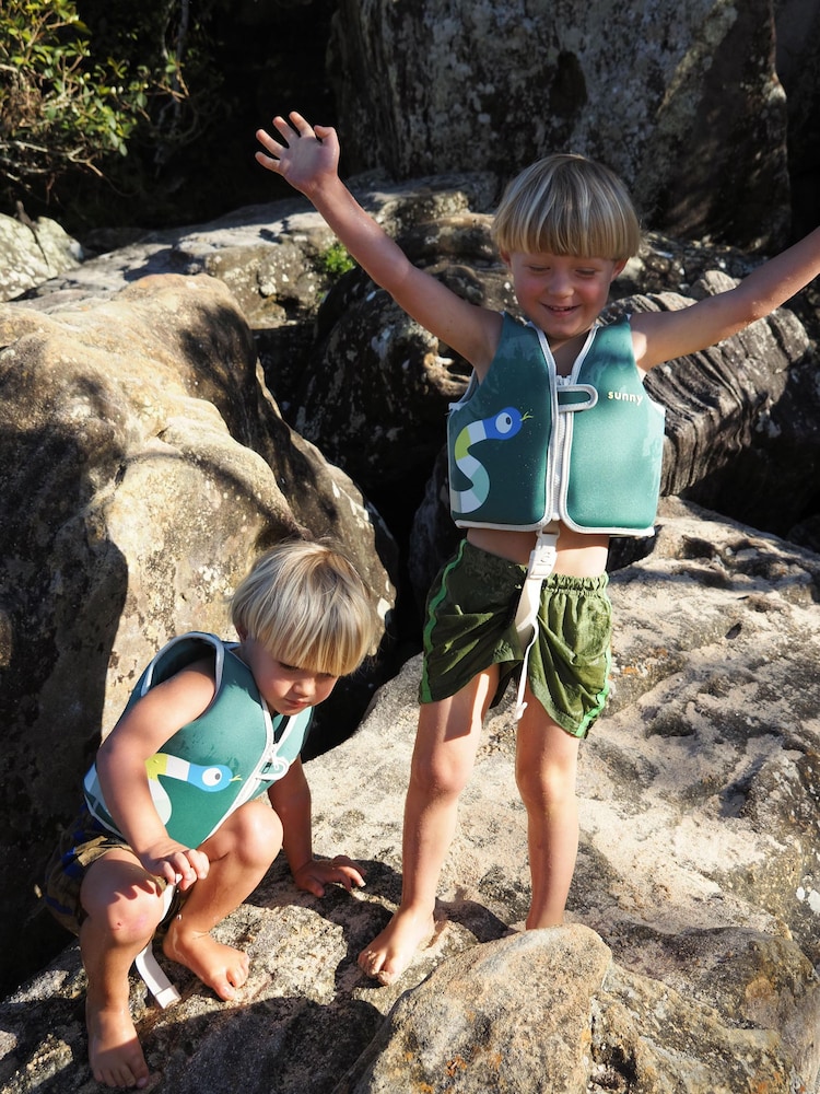 Sunnylife Green Float Vest - Image 1 of 12 Sunnylife Green Float Vest - Image 1 of 12