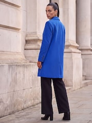 Roman Blue Tailored Single Breasted Coat - Image 4 of 4