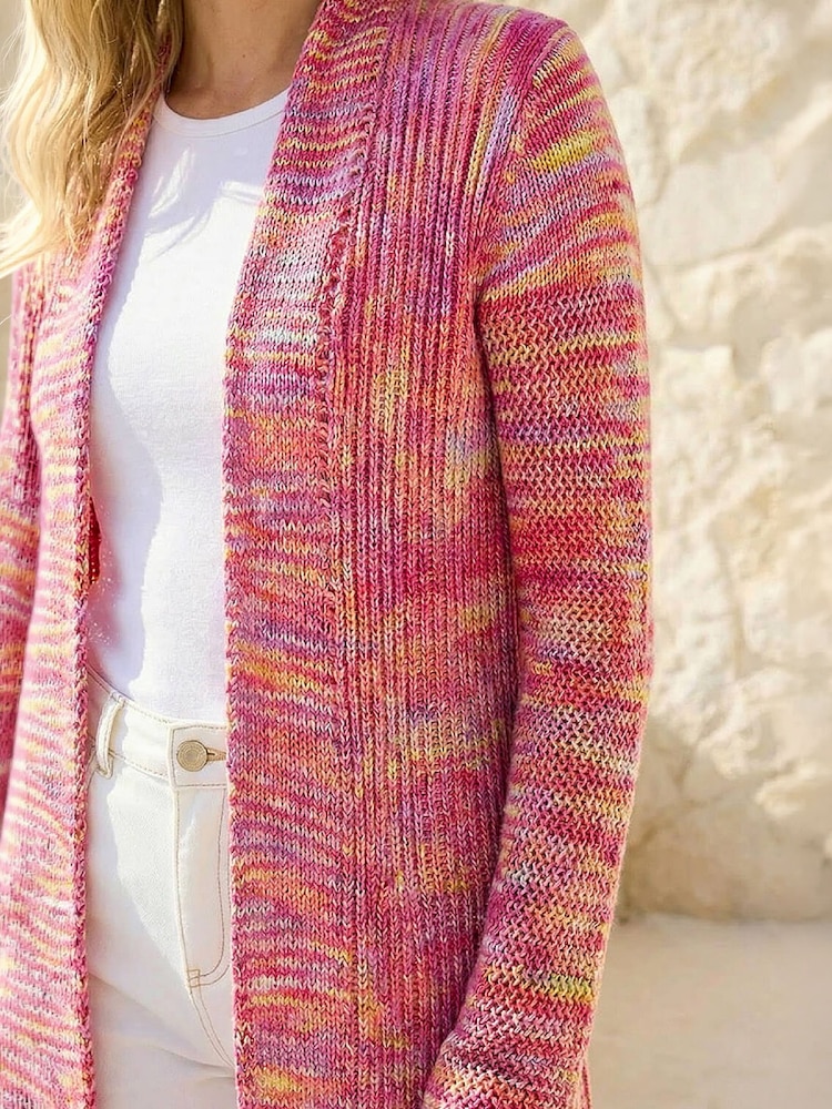 Roman Pointelle Longline Cardigan - Bilde 4 av 4