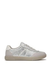 Blowfish Malibu Silver Tastic 2 Regular Fit Lace-Up Trainers - Image 1 of 7