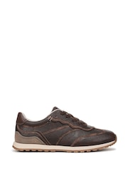 Blowfish Malibu Brown Valley Regular Fit Lace-Up Trainers - Image 1 of 7
