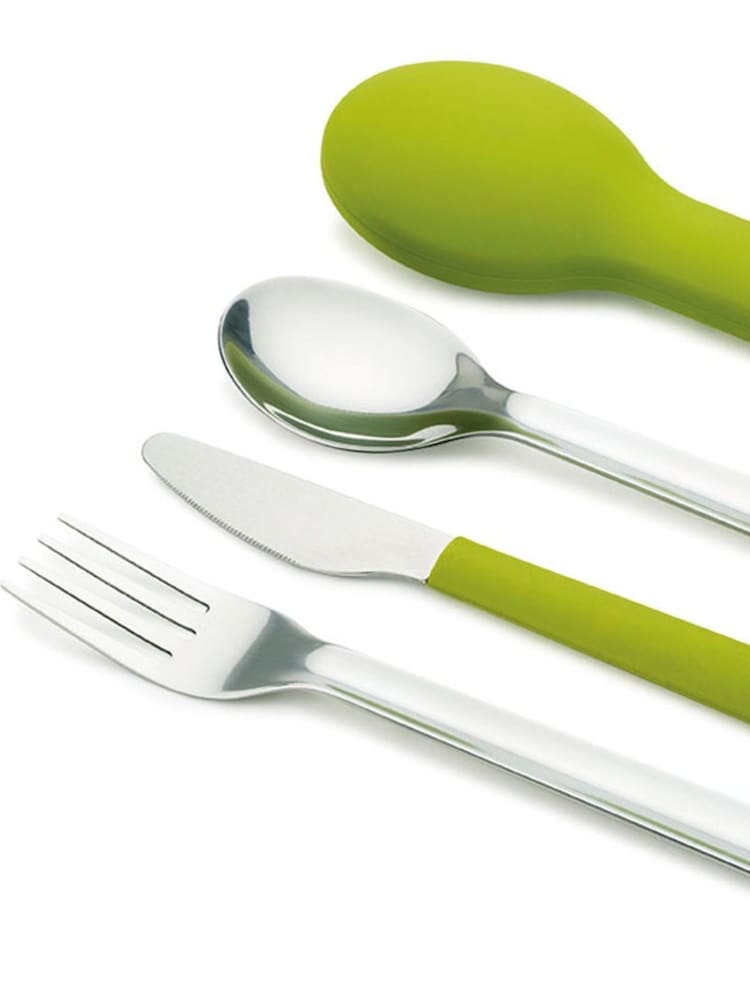 Joseph Joseph Green GoEat Compact Stainless Steel Cutlery Set - Image 2 of 4