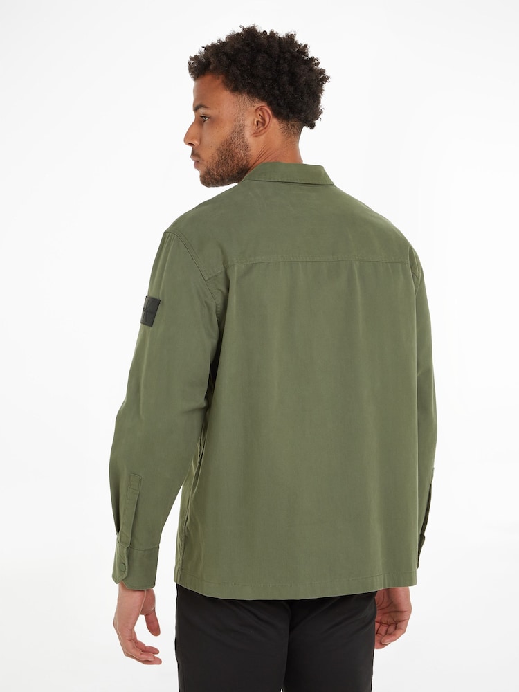 Calvin Klein Jeans Natural Woven Shirt - Image 2 of 6