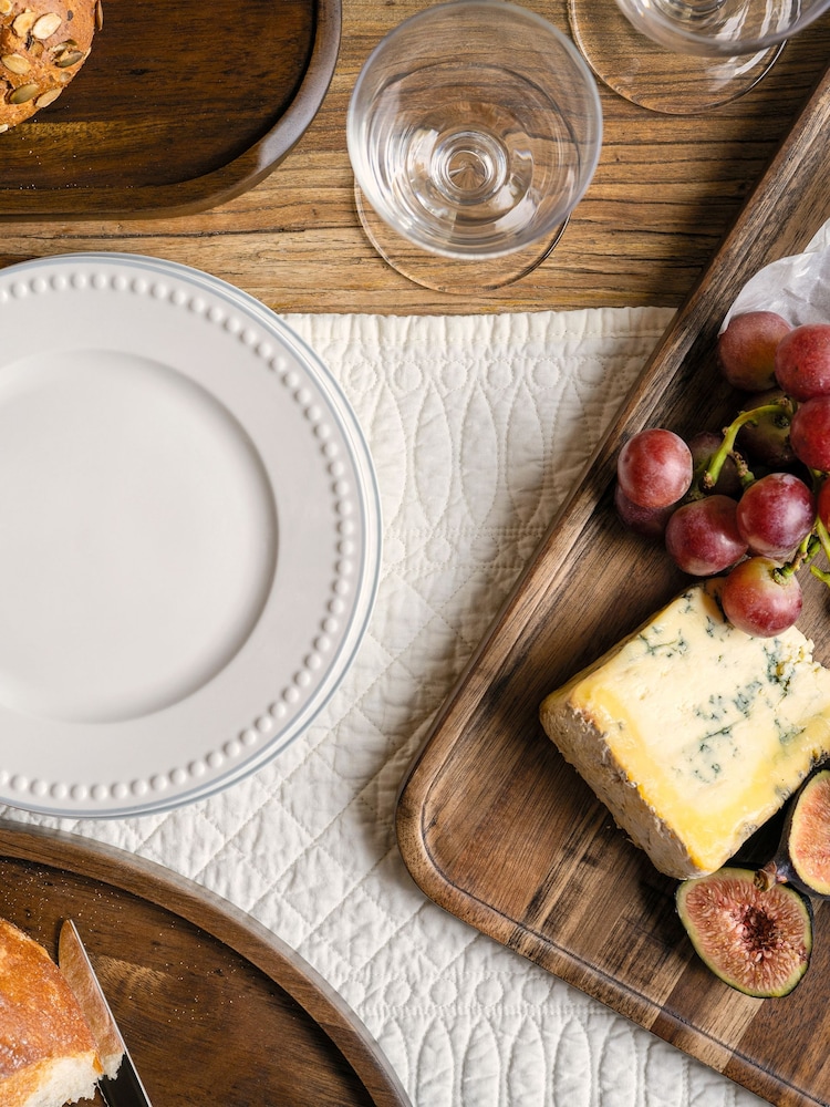 Mary Berry Ivory Signature 100% Cotton Table Runner - Image 2 of 4 Mary Berry Ivory Signature 100% Cotton Table Runner - Image 2 of 4