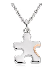 Beaverbrooks Sterling Silver Ladies & Childrens Jigsaw Necklace Set - Image 3 of 7