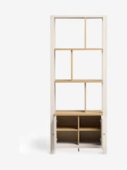 Cream Malvern Oak Effect Storage Ladder Shelf - Image 7 of 9