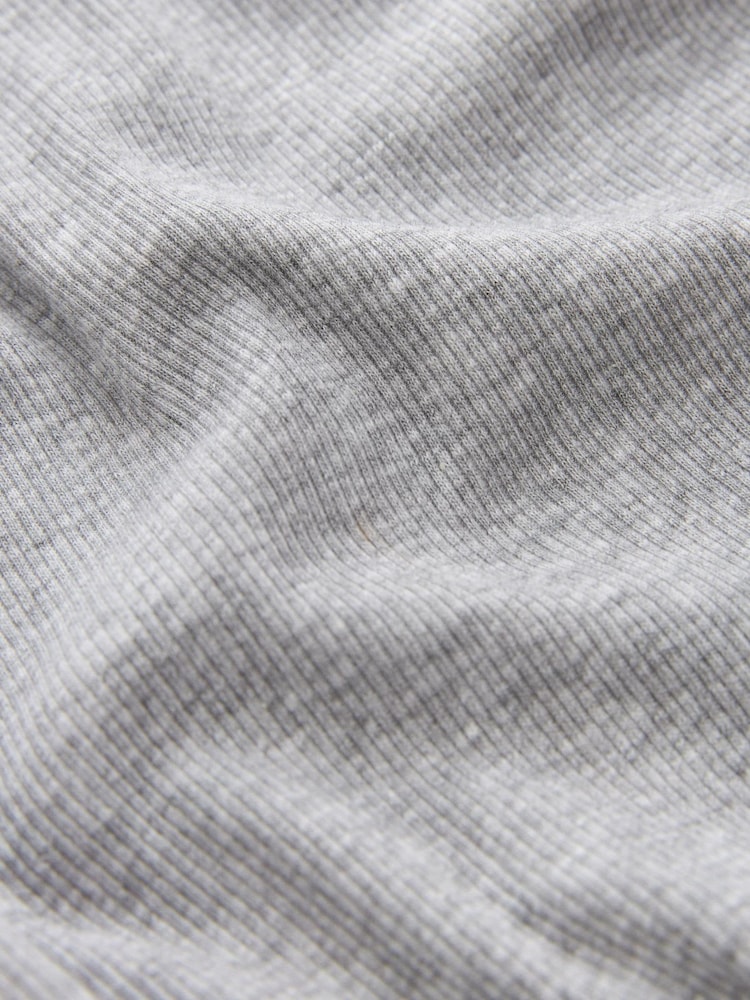 Black/ Grey Ribbed Roll Neck Tops 2 Pack - Image 9 of 9