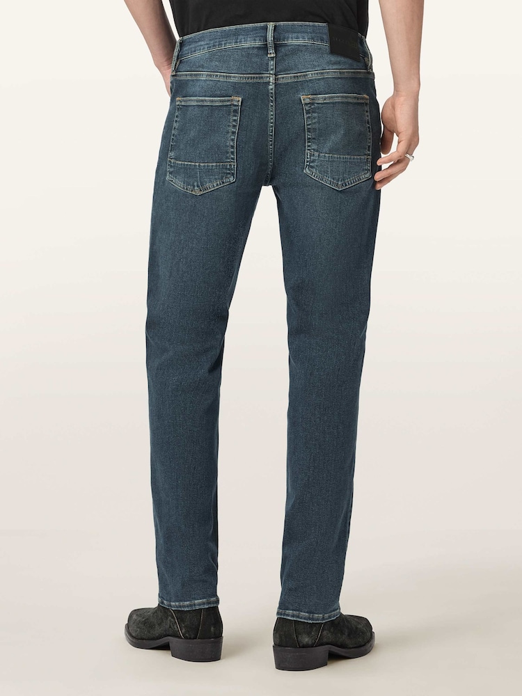 AllSaints Blue Sid Ultra Jeans - Image 2 of 8 AllSaints Blue Sid Ultra Jeans - Image 2 of 8