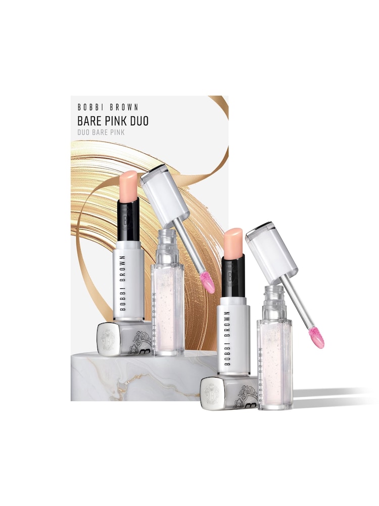 Bobbi Brown Bare Pink Limited-Edition Bare Pink Duo Holiday Cracker Gift Set (Worth £59) - Image 1 of 8 Bobbi Brown Bare Pink Limited-Edition Bare Pink Duo Holiday Cracker Gift Set (Worth £59) - Image 1 of 8