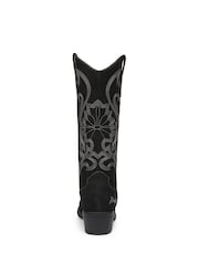 Blowfish Malibu Black Stutter Regular Fit Western Boots - Image 5 of 7